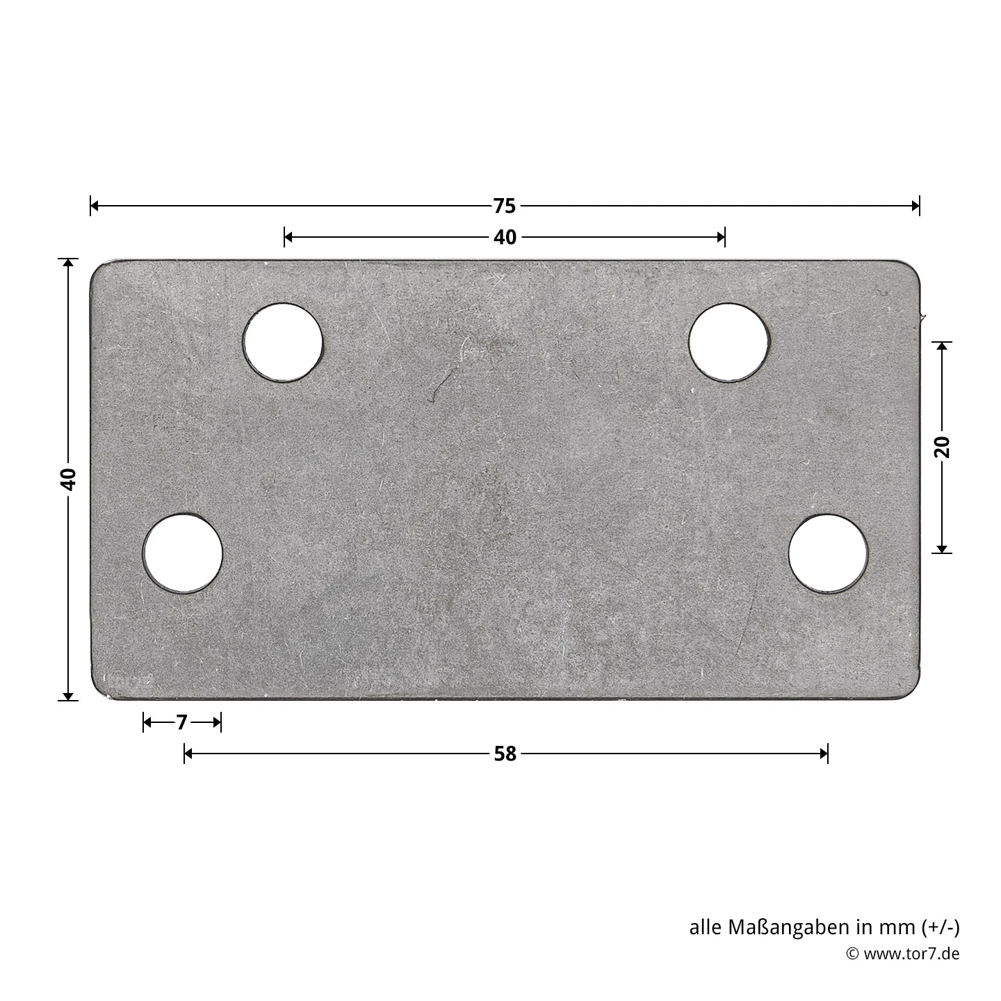Hörmann Ersatz-Hebelarm Inkl. Adapterplatte, BRH 1920 Mm – Bild 7
