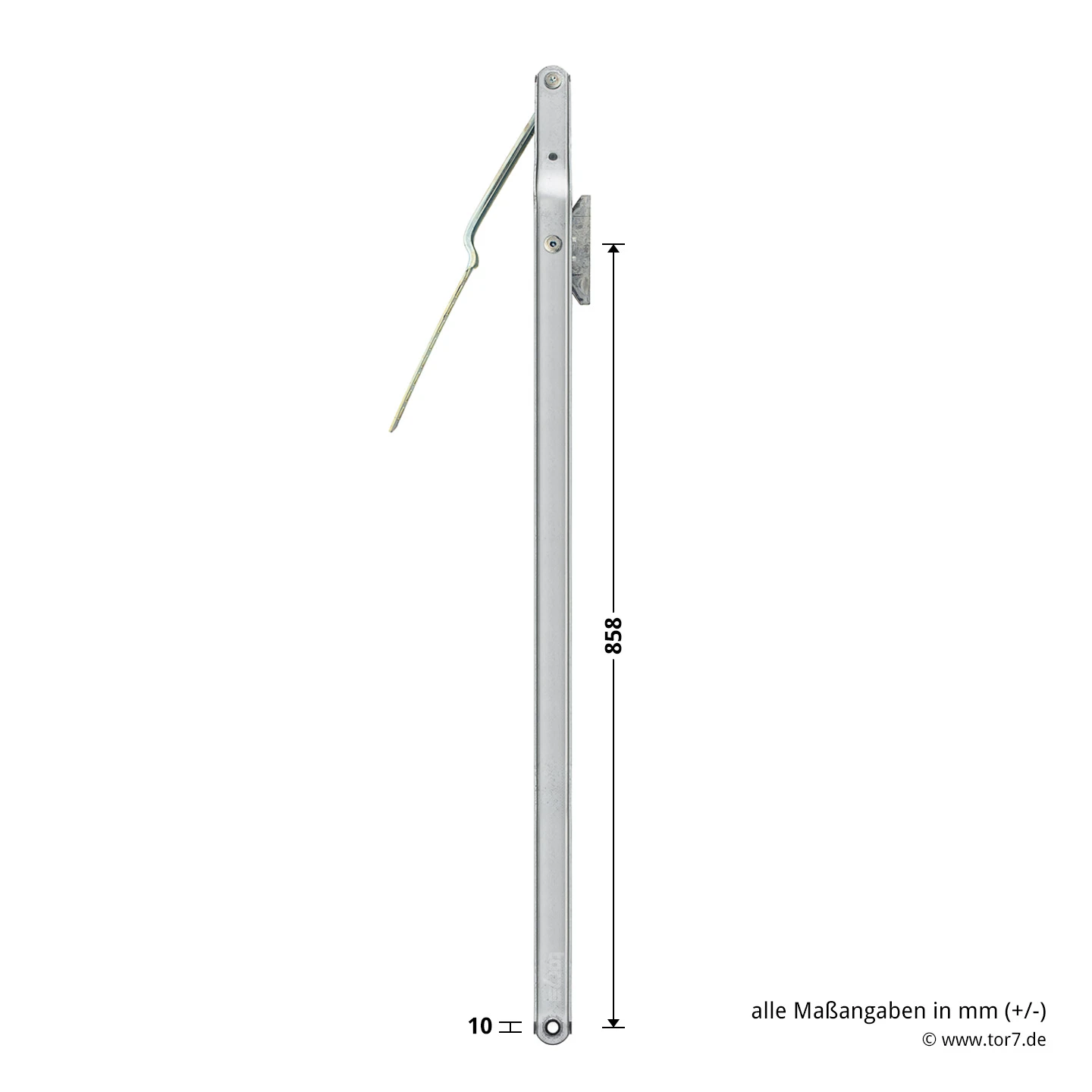 Hörmann Ersatz-Hebelarm Inkl. Adapterplatte, BRH 1920 Mm – Bild 6