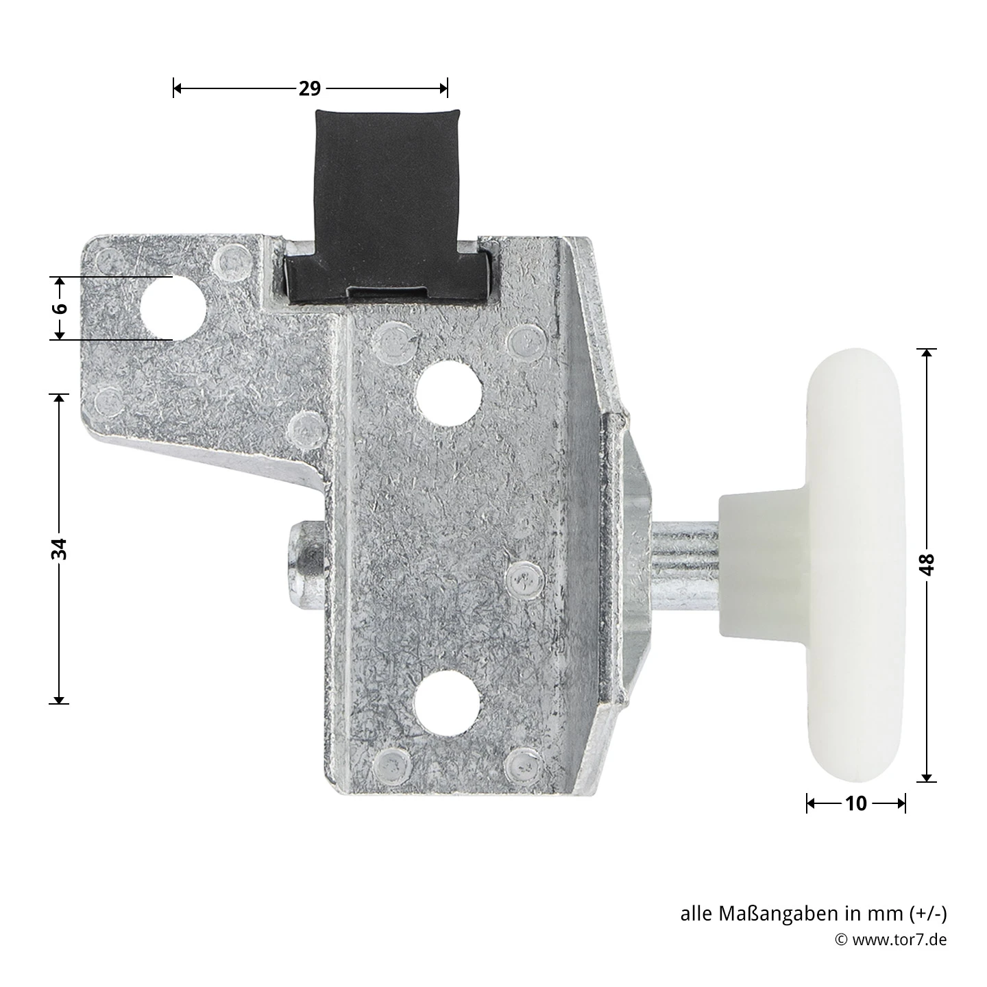 Hörmann Rollenhalter F80, Links – Bild 7