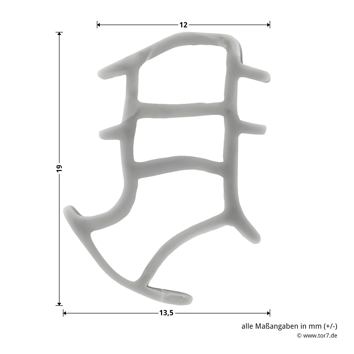 Hörmann Dämpfungsprofil Garagentür 6,20 M – Bild 5