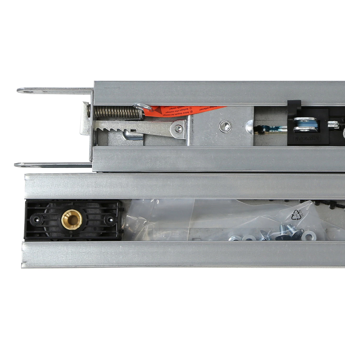 Hörmann Antriebsschiene, Zweiteilige Führungsschiene FS 2