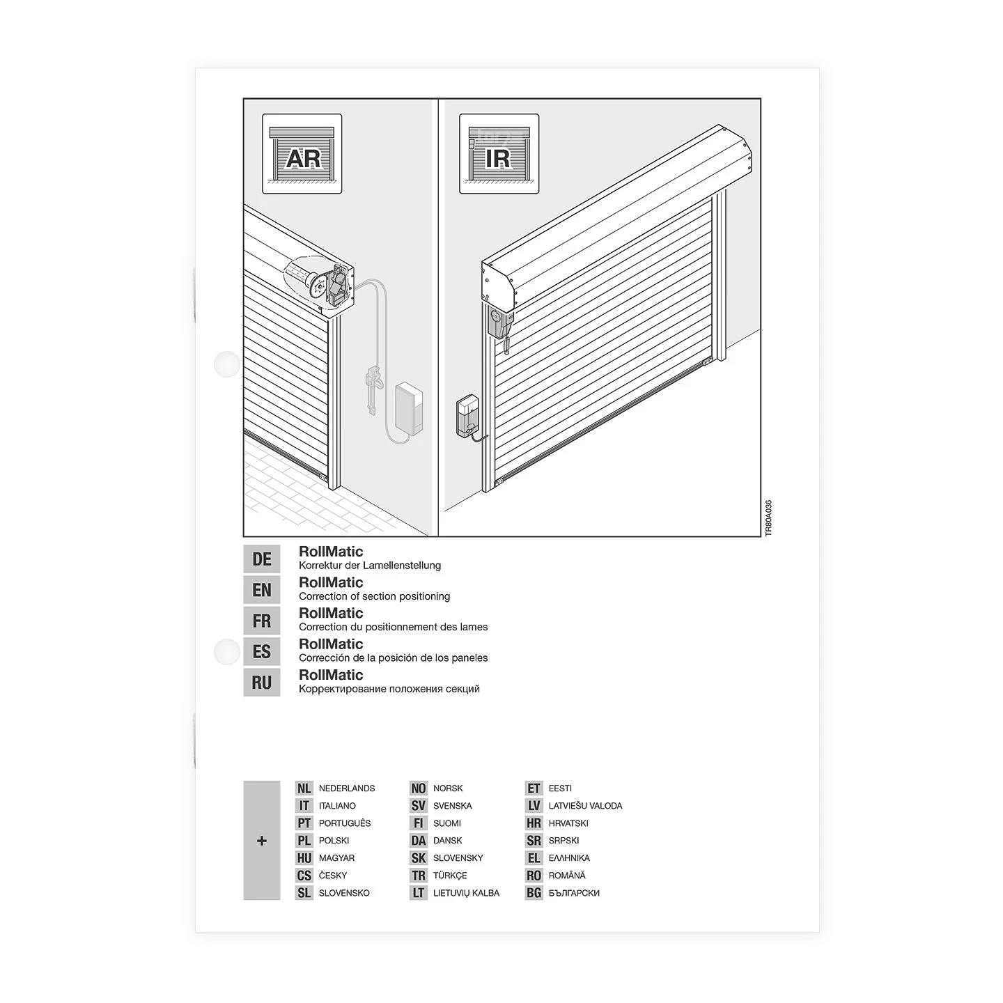 Hörmann Steuerungsplatine RollMatic, Ohne Funk – Bild 3