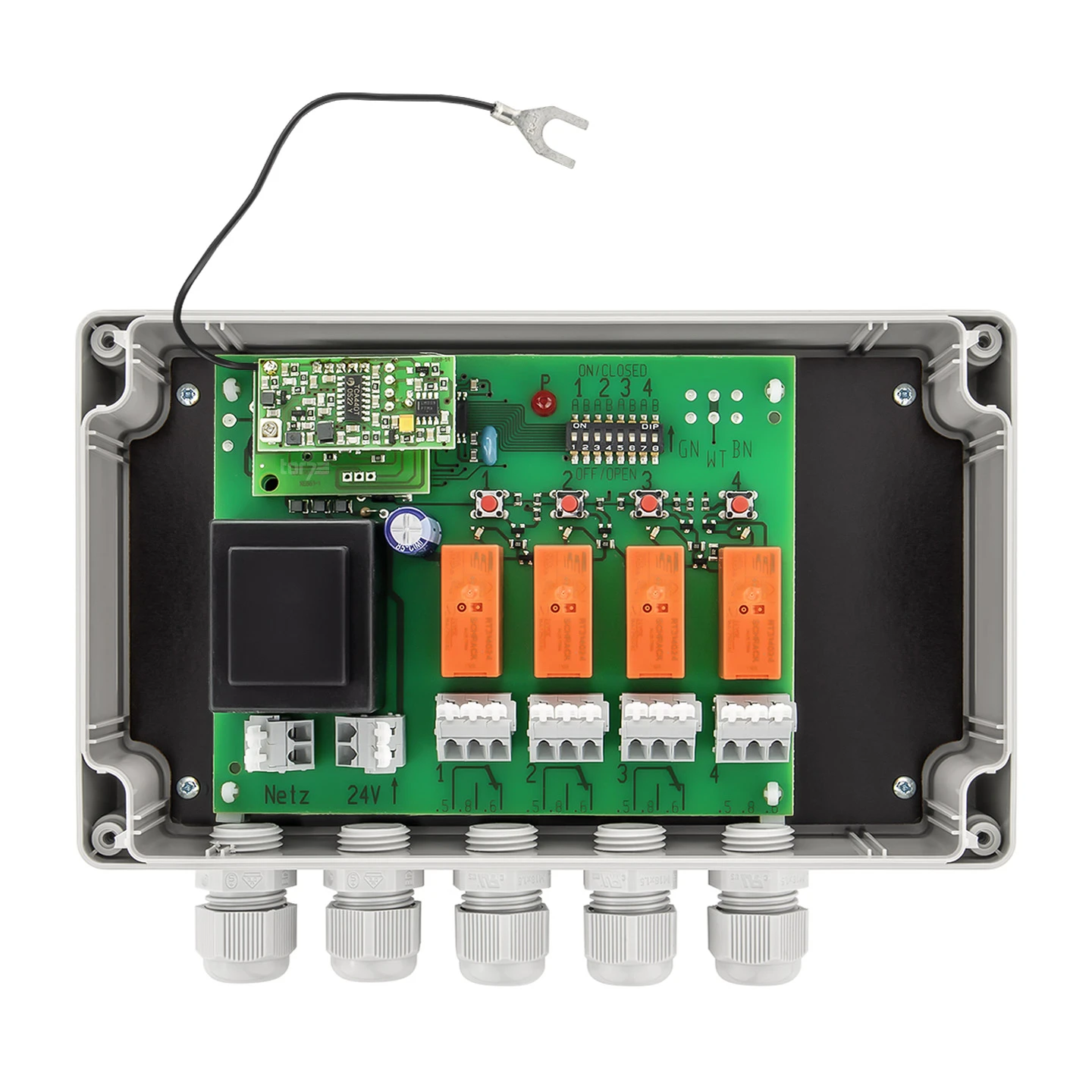 Hörmann 4-Kanal-Relais-Empfänger HER 4, 40 MHz – Bild 3