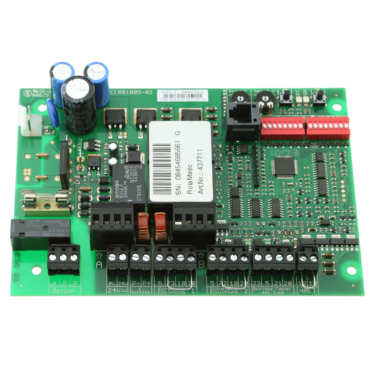 Hörmann Steuerungsplatine RotaMatic Drehtorantrieb Ohne Funkempfänger – Bild 2