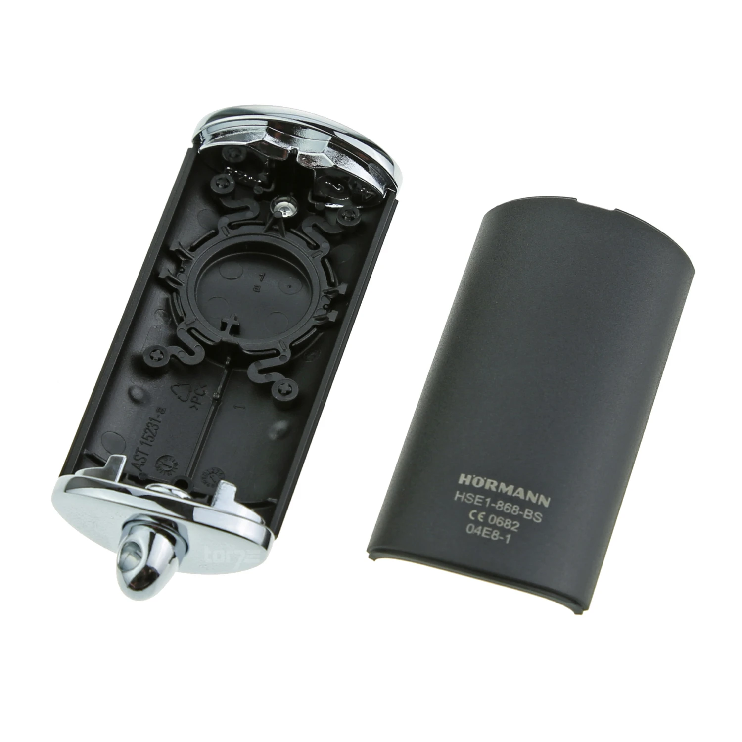 Hörmann Ersatz-Gehäuse Für Handsender HSE 1 BiSecur, Struktur Schwarz – Bild 4