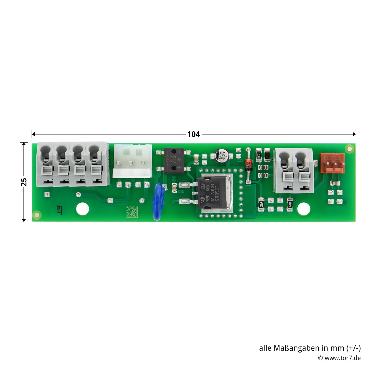 Hörmann Anschlussplatine Für VersaMatic, RotaMatic Und RotaMatic Akku – Bild 3