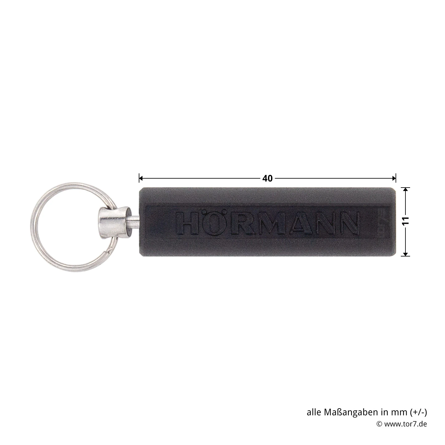 Hörmann Transponderschlüssel TS In Schwarz – Bild 3