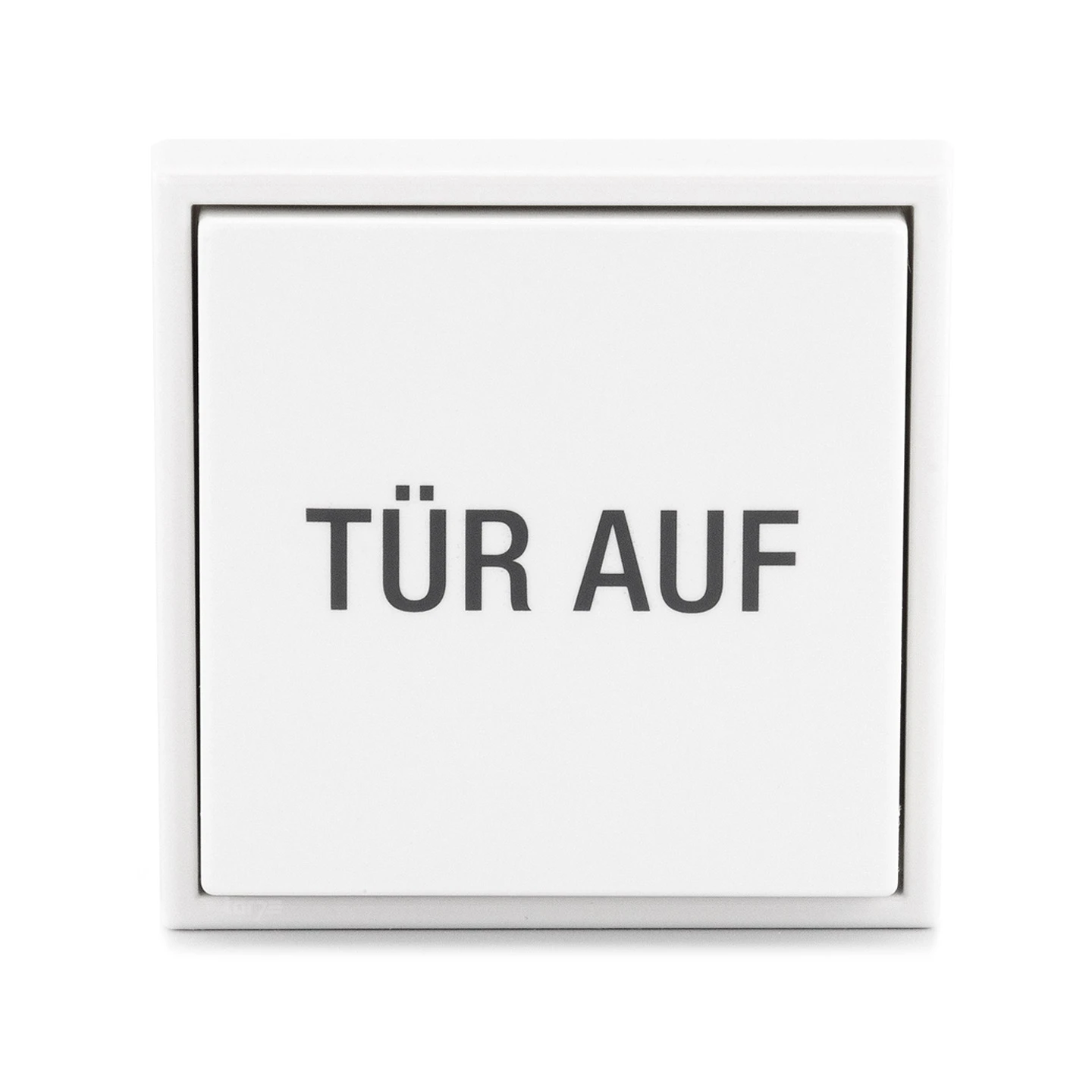 Hörmann Innentaster "Tür Auf", Weiß