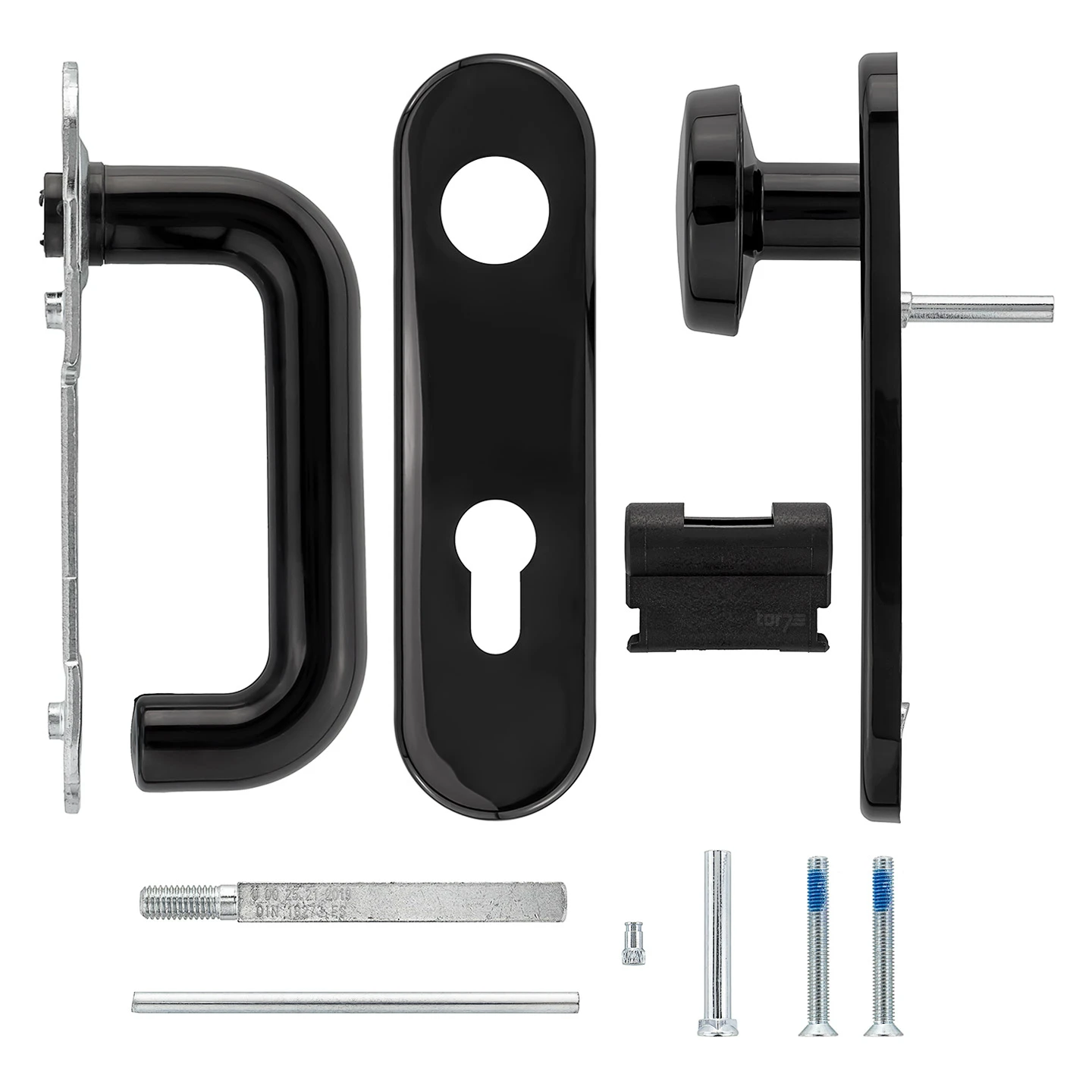 Hörmann Feuerschutz-Wechselgarnitur Typ D110 In Kunststoff Schwarz – Bild 5