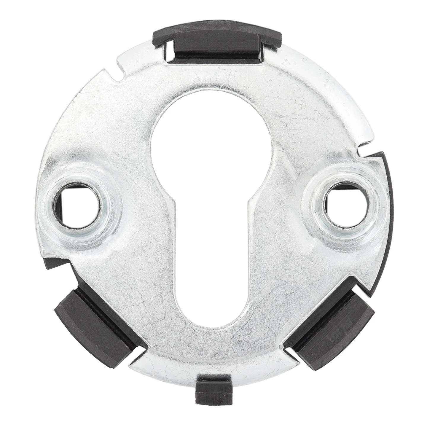 Hörmann FS Panik-Drückergarnitur D110 Rosette PZ, Alu – Bild 3