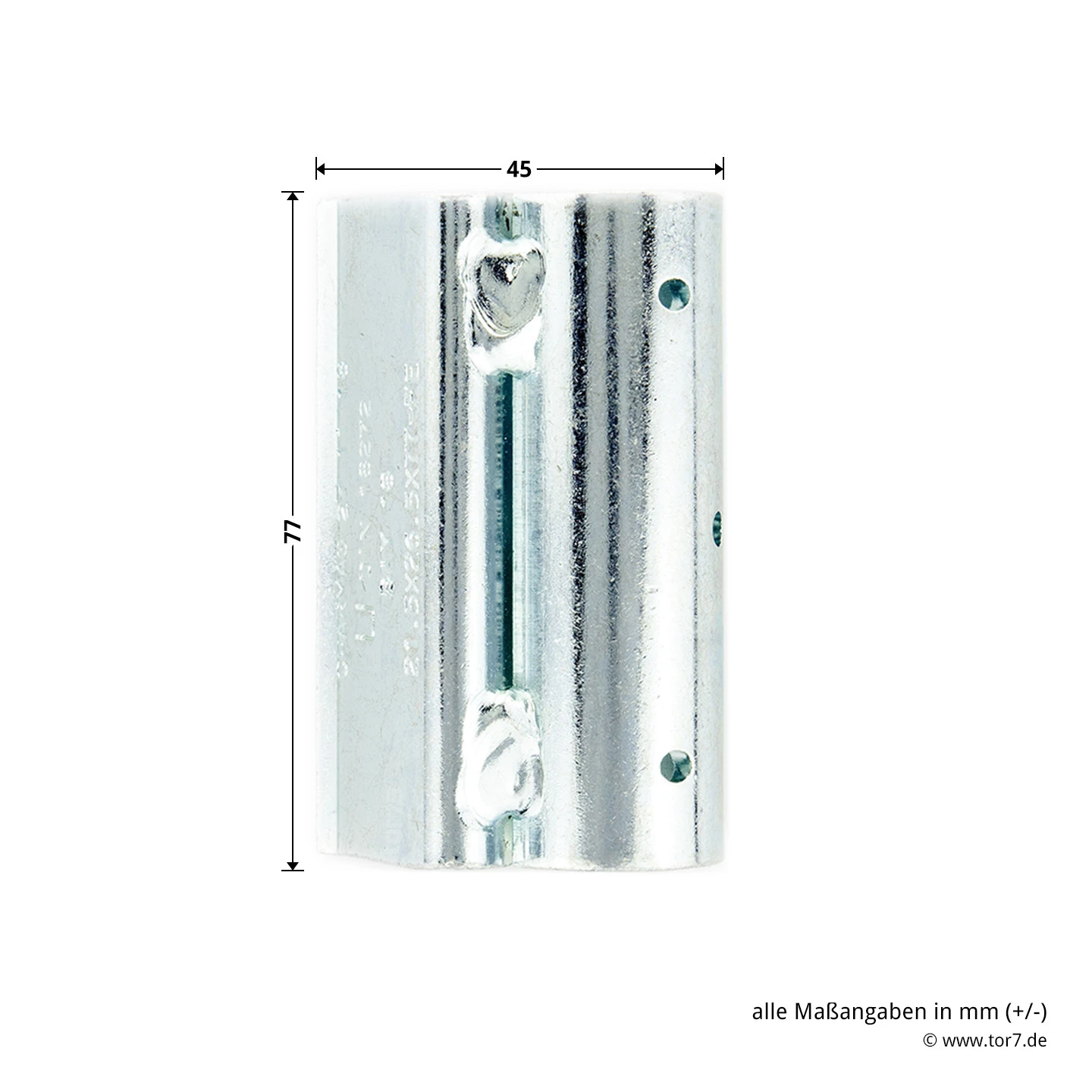 Hörmann Flügelteil FE Verzinkt, Nicht Verstellbar, H8-5/MZ – Bild 3