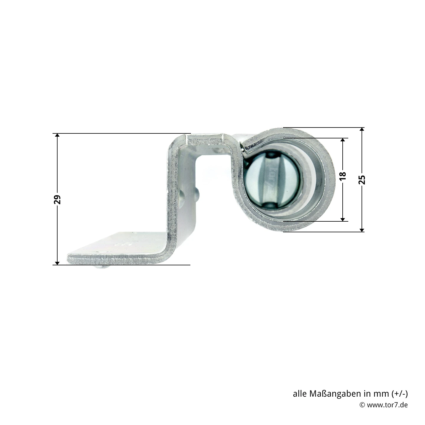Hörmann Rahmenteil FE Verzinkt, Quadro – Bild 6