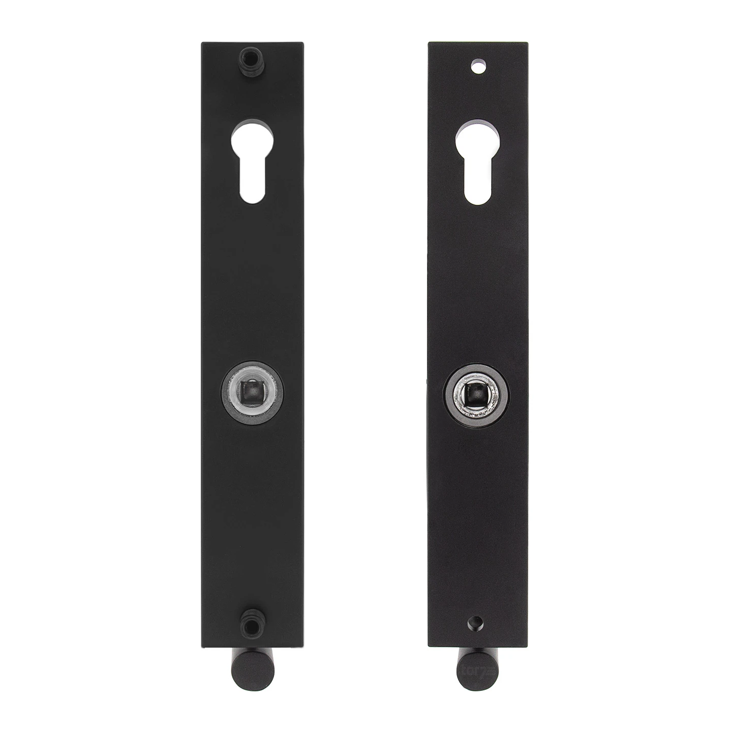 Hörmann Aluminium-Drückergarnitur, Schloss Einliegend, PZ 60/60 Mm – Bild 2