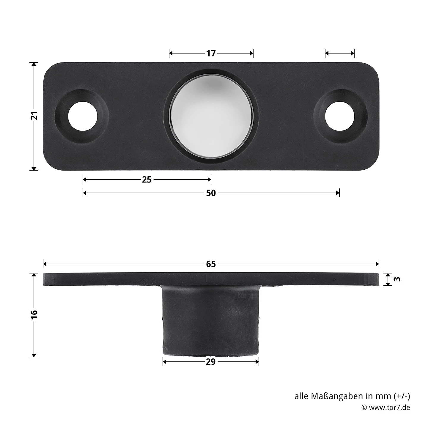 Hörmann Führungsbuchse Verschlussstange, 16 Mm – Bild 5