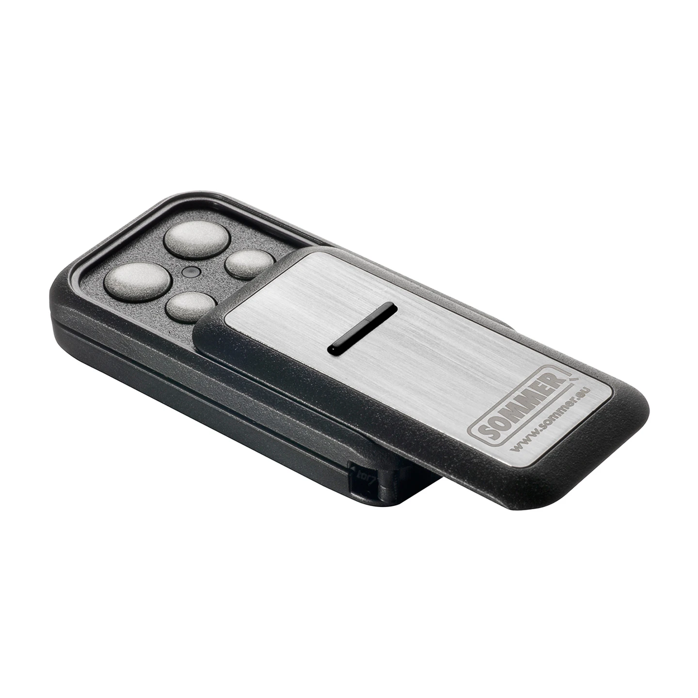SOMMER Handsender Slider+, Schwarz, Edelstahl – Bild 3