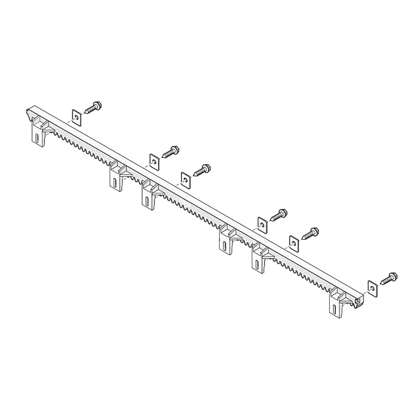 SOMMER Kunststoffzahnstange Mit Stahlkern – Bild 2