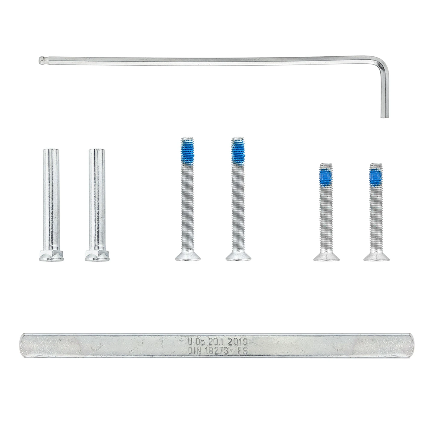 Steinau FS VDS Drückergarnitur, Typ 510, Edelstahl Matt – Bild 6